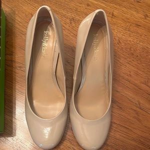 Kelly & katie taupe heels size 10